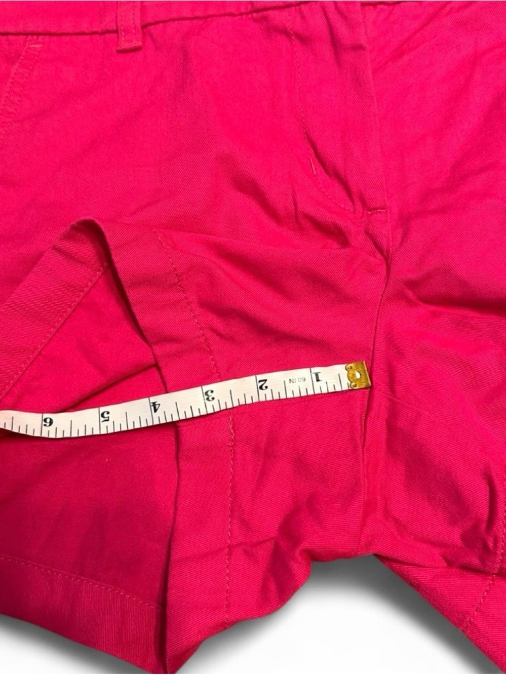 J. Crew Hot Pink Cotton Chino Bermuda Shorts size 8 - Picture 7 of 7